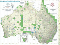 Alick Maps - Wall map of Australian Pastoral Stations